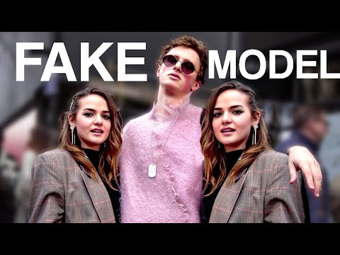We Faked a model to the top of Fashion