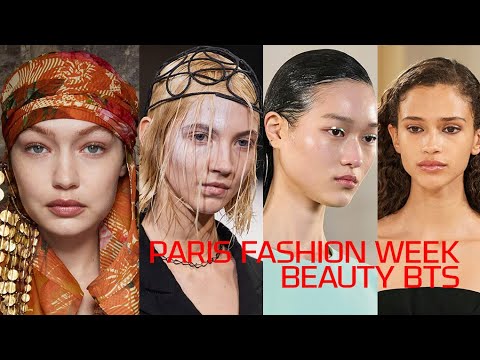 Paris Fashion Week Beauty BTS of 4 Shows |