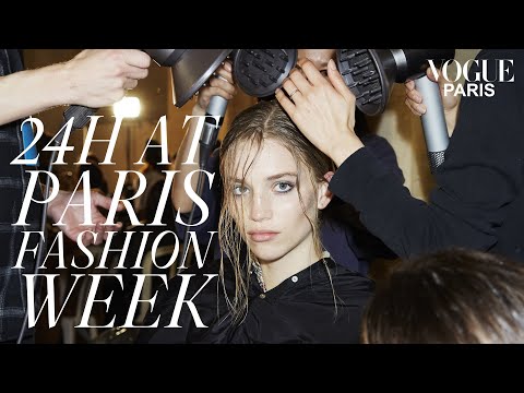 24 Hours At Paris Fashion Week With Top Model