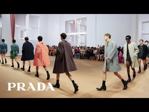 Miuccia Prada and Raf Simons present Prada SS23 Menswear