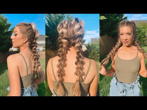 HOW TO DO: BUBBLE BRAIDS! SIMPLE & EASY HAIR