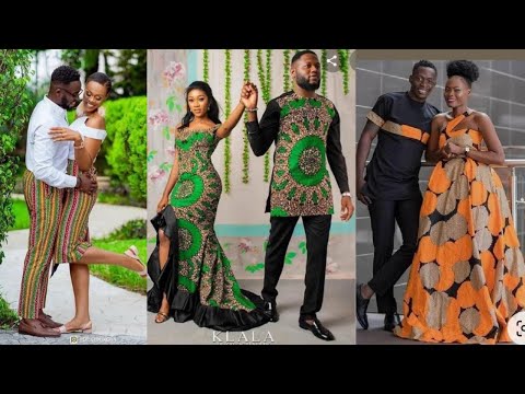 Latest Couple Ankara Styles | Couples Matching Outfits |