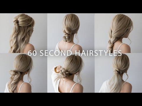 6 QUICK & EASY HAIRSTYLES | Cute Long Hair