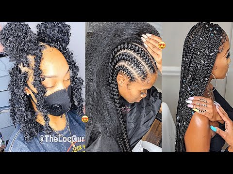 ✨???? SLAYED BRAIDS & TWISTS – 2021 HAIR COMPILATION