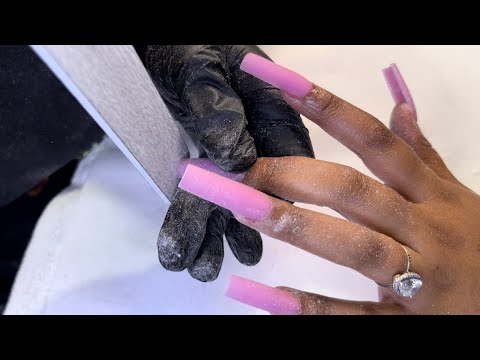 Acrylic Nails Tutorial | How to do a full