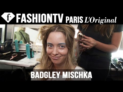 Badgley Mischka Spring 2015 Hair & Makeup | New