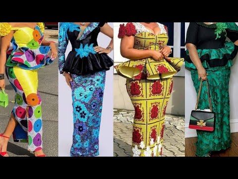 Latest Ankara Long Skirt And Blouse Styles 2022| African