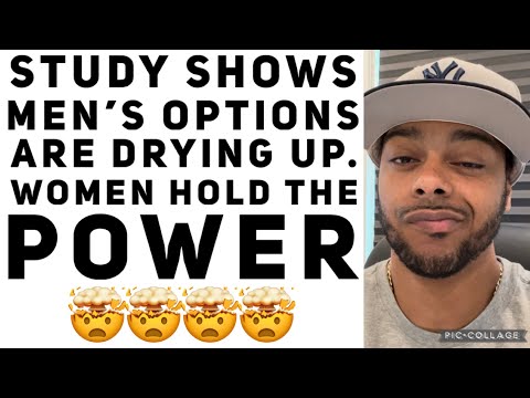 Studies show men’s options are drying up ???? Time