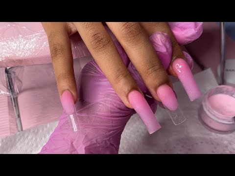 Watch me work ????: Cotton candy summer nails |