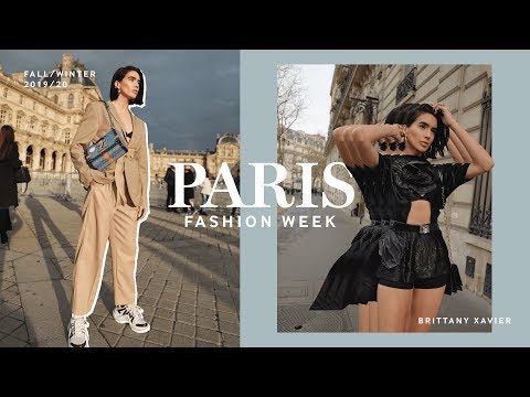 Paris Fashion Week BTS F/W 2019 VLOG // Brittany