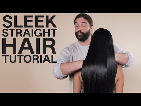 Sleek Straight Hair Tutorial | Hair Tutorials | Jonathan