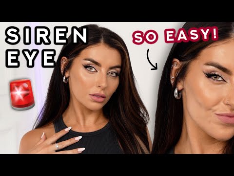 CHANGE your face!! EASY *5 MINUTE* SIREN EYE MAKEUP