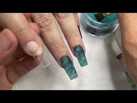 Acrylic Marble For Beginners | Nails Art | Nail