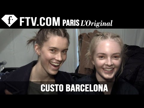 Custo Barcelona Hair & Makeup Trends Fall 2015 |