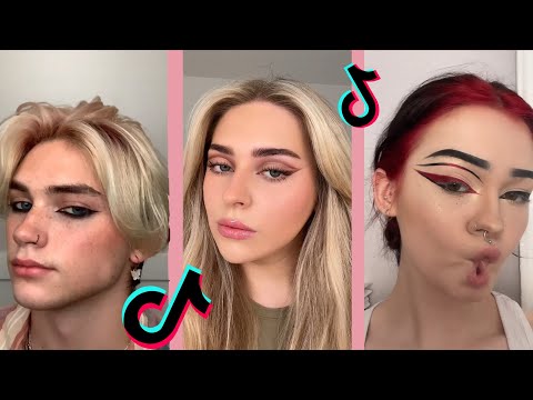 Eyeliner makeup tutorial tiktok compilation | eye makeup tutorial