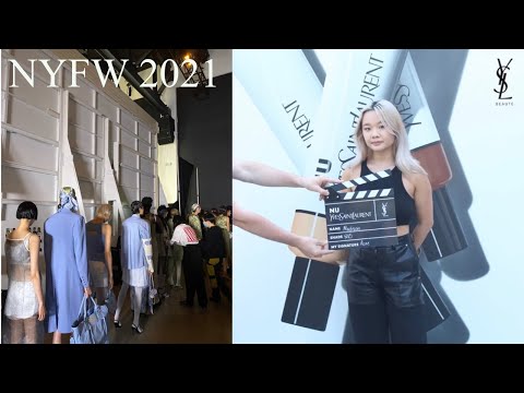 NYFW 2021 | first fashion week, working backstage, &