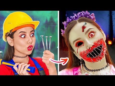 HALLOWEEN MAKEUP AND COSTUMES DIY IDEAS || Spooky SFX