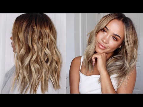 EASY AND PERFECT SUMMER BEACHY WAVES | HAIR TUTORIAL