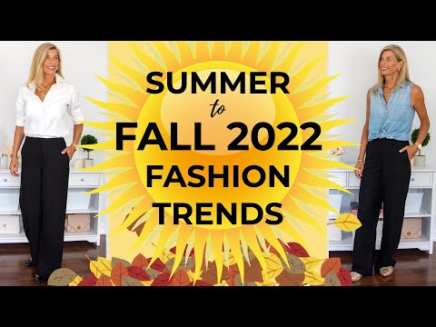 Summer to Fall 2022 Fashion Trends with Black Outfits