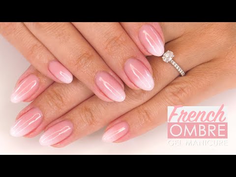 EASY Baby Boomer Nail Manicure Tutorial Using BIAB |