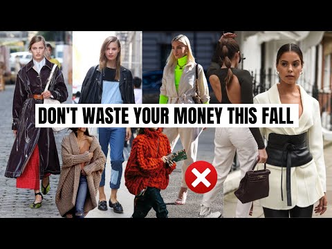 10 Fall 2022 Fashion Trends to Avoid | What
