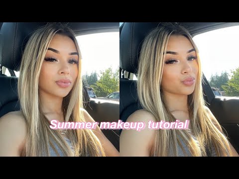 summer makeup tutorial