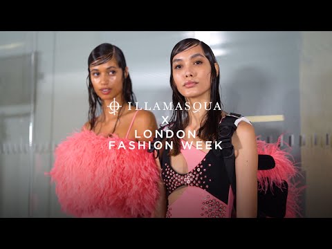 LONDON FASHION WEEK MAKEUP: GLOSSY SKIN AT DAVID KOMA