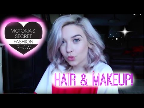 Victoria's Secret Fashion Show Hair and Makeup! ♡ Inspired!