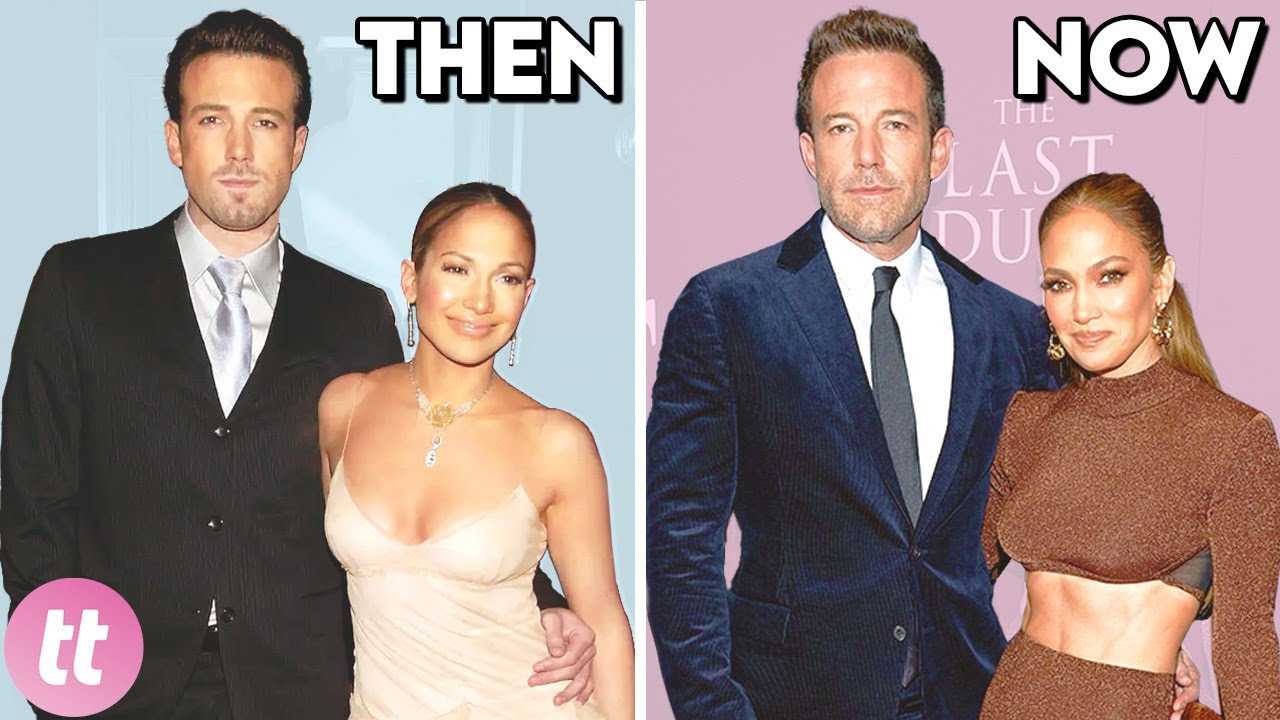 Jlo and Ben's Style Then Vs Now